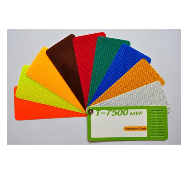 Avery Dennison<sup>®</sup> T-7500B Series Microprismatic Retroreflective Sheeting
