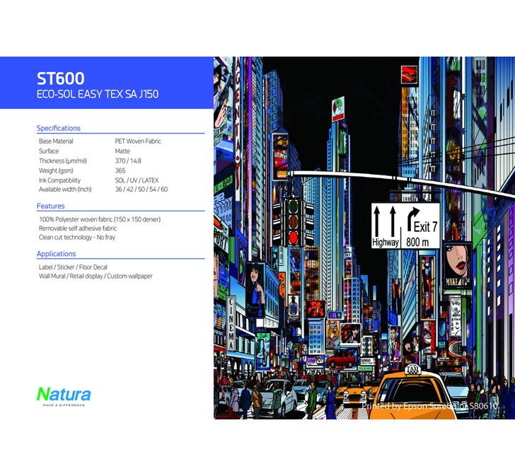 NATURA WALLPAPER  ST600 CO-SOL EASY TEX