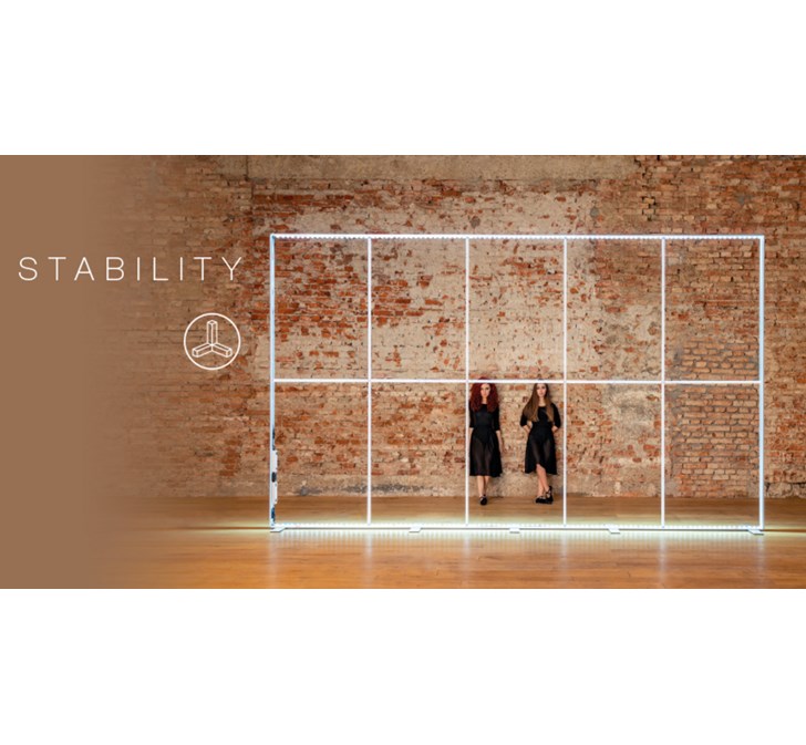 FD BIG LEDUP POPUP WALL 100