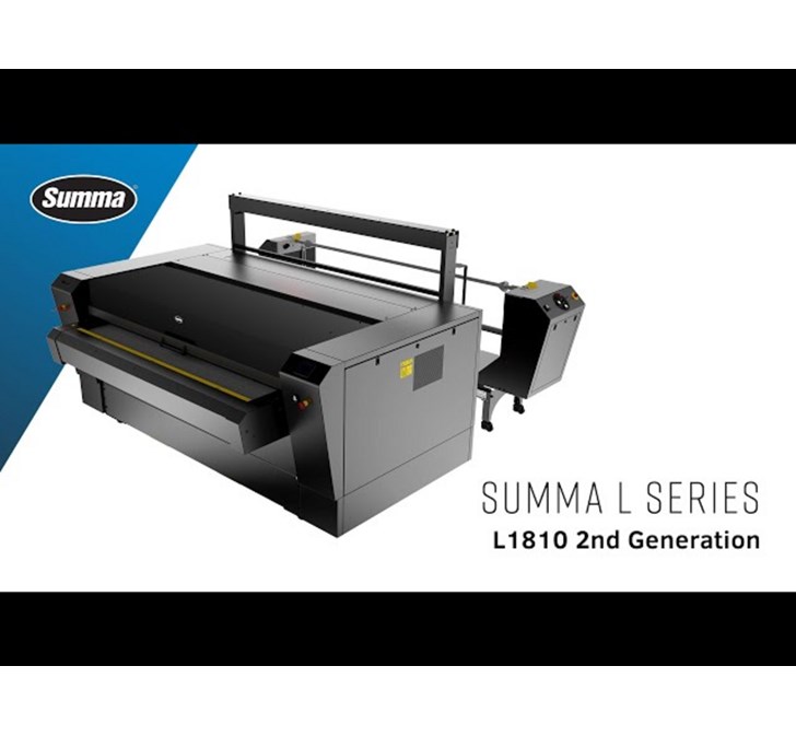 SUMMA L1810 TEXTILE LASER CUTTER