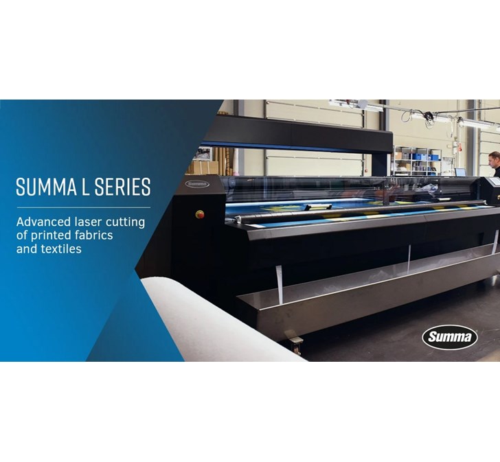 SUMMA L3214 TEXTILE LASER CUTTER