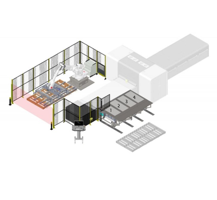 AGFA Onset Grizzly X3HS UV Printer