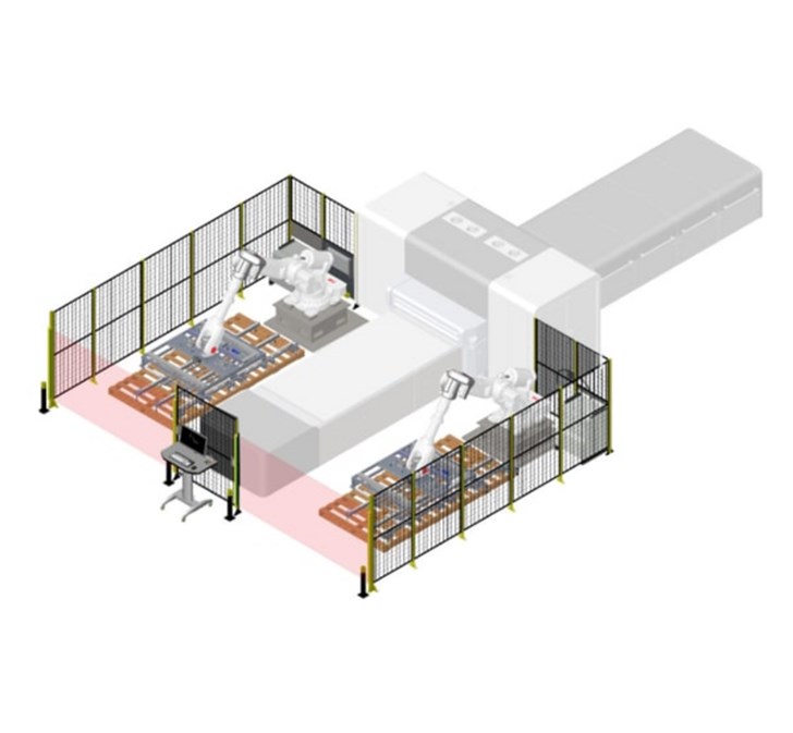 AGFA Onset Grizzly X3HS UV Printer