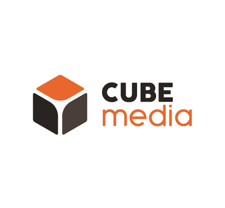 CUBEmedia GLOSSY WHITE BLOCKOUT
