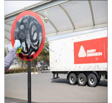 Avery Dennison<sup>®</sup> OL-1000 Anti-Graffiti Protective Overlay Film